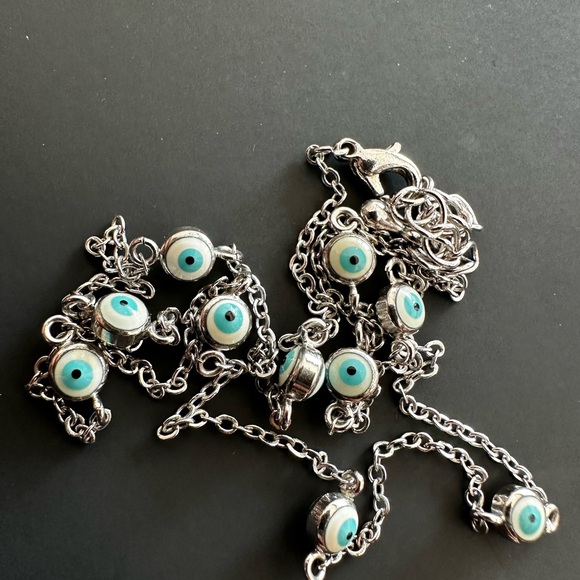 5 cute necklaces , silver 925 and gold plated. - Picture 4 of 4